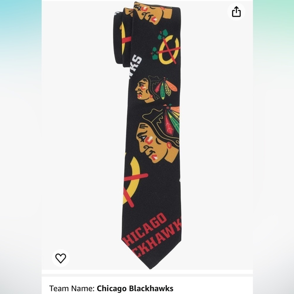 Chicago Blackhawks tie